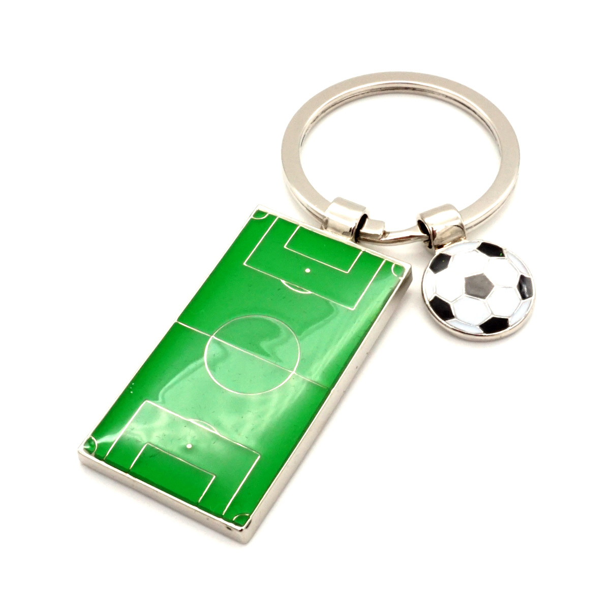 FussballfeldBall Schlüsselanhänger Fussballfeld