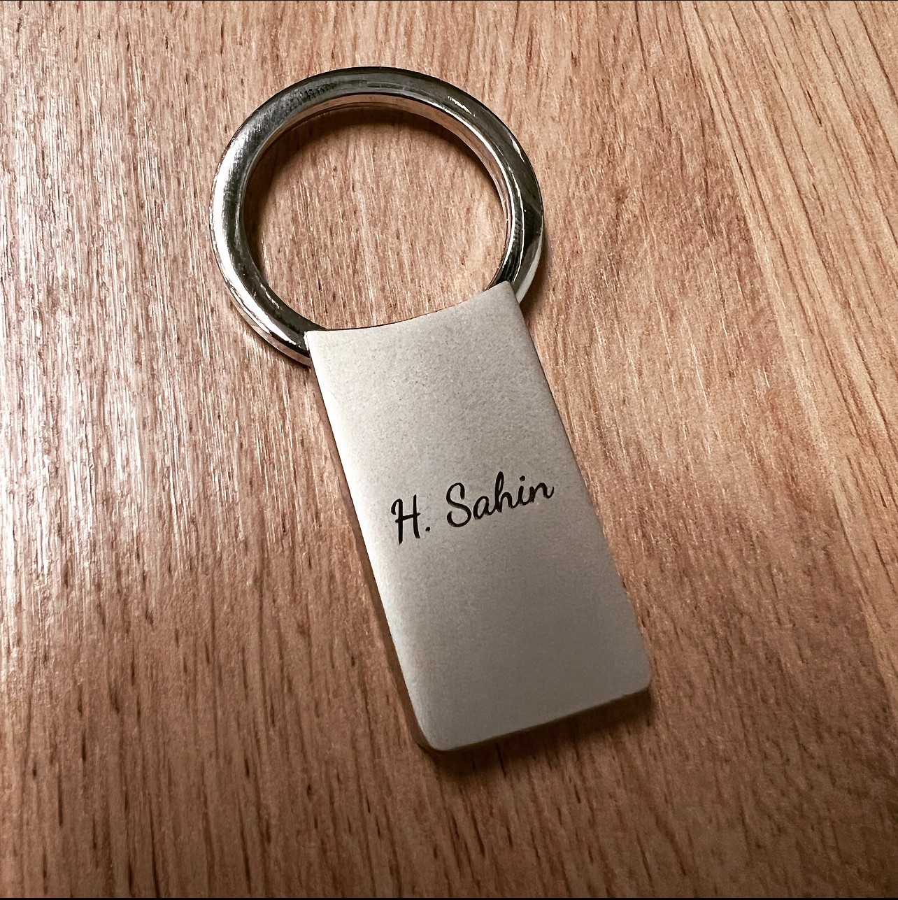 Schlüsselanhänger Classic Large mit Gravur Schlüsselanhänger Classic Large mit Gravur