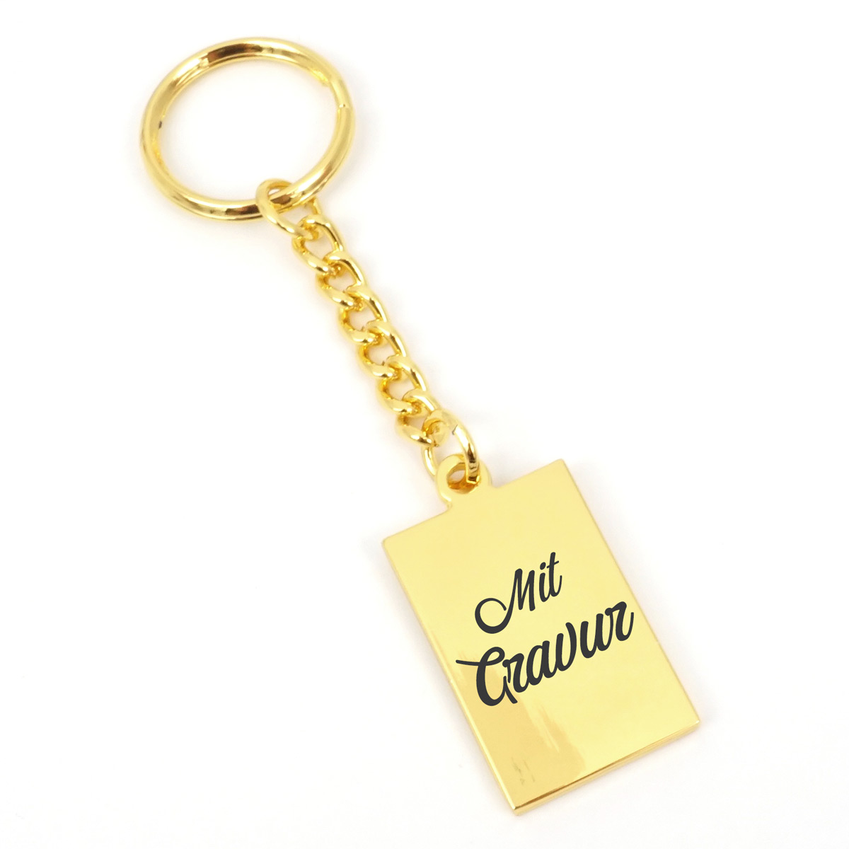 MetazaDogTag-Eckig-Gold1 Schlüsselanhänger Metsa eckig gold