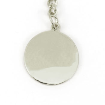 MetazaDogTag Rund Silber Maske